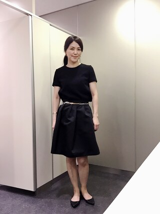 Mayumi使用「Deuxieme Classe（◆ダブルコンパクトTシャツ）」的時尚穿搭