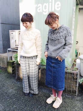 nabemiさん（レディース・158cm）の秋コーディネート