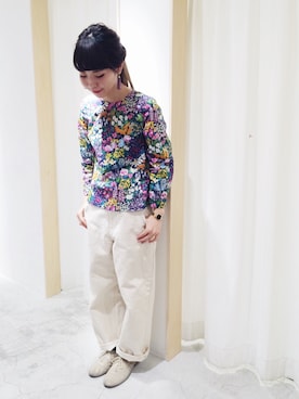 「La Tenace（ラテナーチェ）のアイテム」を使った、nabemiさん（レディース・158cm）の冬コーディネート