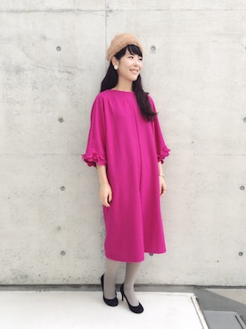 nabemiさん（レディース・158cm）の秋コーディネート