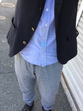 「Arnold Palmer（アーノルドパーマー）のアイテム（スーツジャケット）」を使った、yoshida_papaさん（メンズ・175cm）の春コーディネート