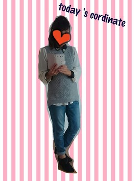 いっしーさん（レディース・157cm）の冬コーディネート