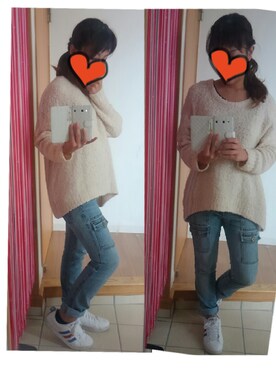 いっしーさん（レディース・157cm）の冬コーディネート