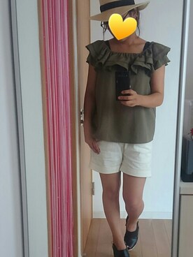 いっしーさん（レディース・157cm）の夏コーディネート