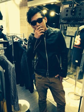 イシハザ  ハザマ陽平さんのコーディネート