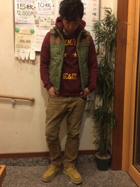 イシハザ  ハザマ陽平さんのコーディネート