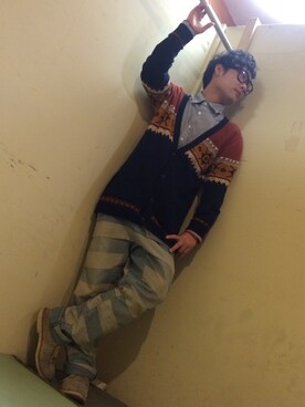 イシハザ  ハザマ陽平さんのコーディネート