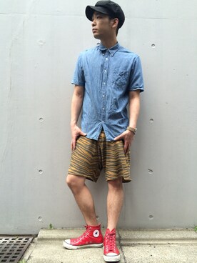 イシハザ  ハザマ陽平さんのコーディネート