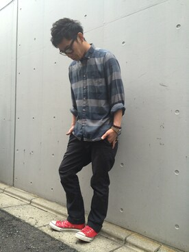 イシハザ  ハザマ陽平さんのコーディネート