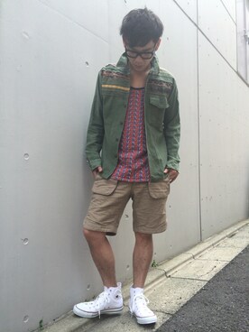 イシハザ  ハザマ陽平さんのコーディネート