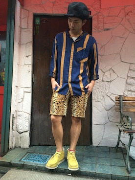 イシハザ  ハザマ陽平さんのコーディネート