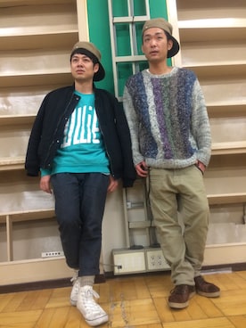 イシハザ  ハザマ陽平さんのコーディネート