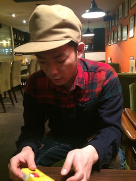 イシハザ  ハザマ陽平さんのコーディネート