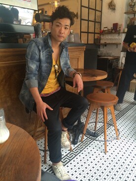 イシハザ  ハザマ陽平さんのコーディネート