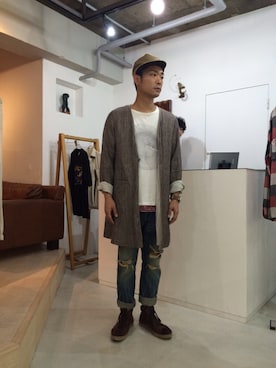 イシハザ  ハザマ陽平さんのコーディネート