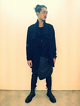 「TAIPEI」｜「アイテム（ダッフルコート）」を使った、kerberoxさん（メンズ・173cm）の秋コーディネート