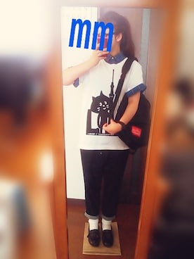 「にゃー」｜「アイテム（その他シューズ）」を使った、moezouさん（レディース・159cm）の秋コーディネート