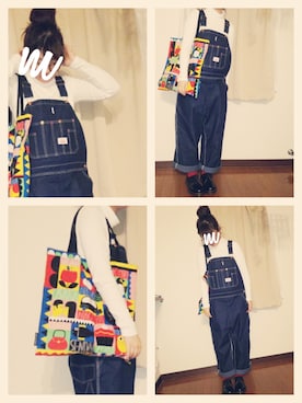 「Dr. Martens（ドクターマーチン）のDr.Martens (ドクターマーチン)/1461 3EYE GIBSON SHOES（その他シューズ）」を使った、moezouさん（レディース・159cm）の冬コーディネート