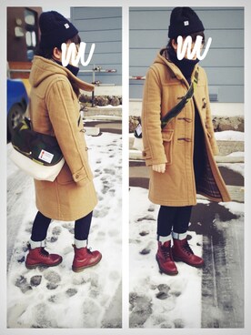 moezouさん（レディース・159cm）の冬コーディネート