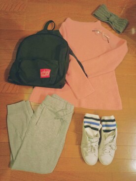 moezouさん（レディース・159cm）の冬コーディネート