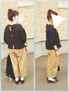 moezouさん（レディース・159cm）の秋コーディネート