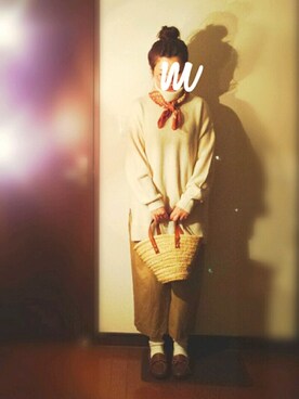 moezouさん（レディース・159cm）の秋コーディネート