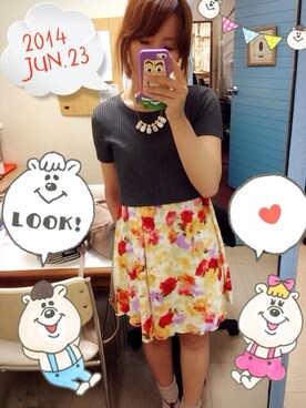 ちぃさん(レディース・152cm)の夏コーディネート