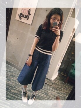 Aさん（レディース・165cm）の夏コーディネート