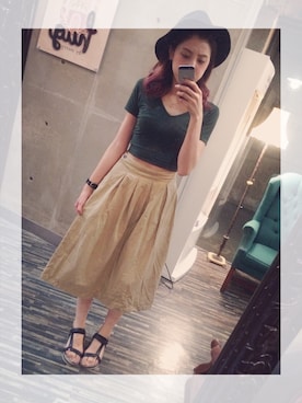 Aさん（レディース・165cm）の夏コーディネート