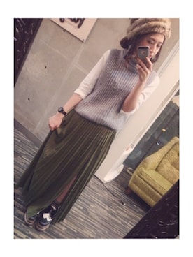 Aさん(レディース・165cm)の冬コーディネート