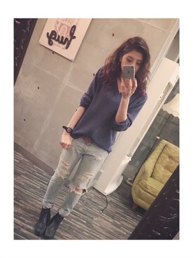 Aさん（レディース・165cm）の冬コーディネート