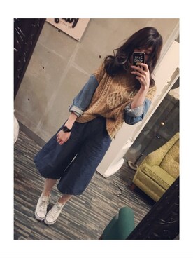Aさん（レディース・165cm）の冬コーディネート