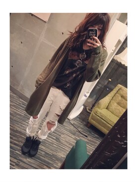 Aさん（レディース・165cm）の春コーディネート