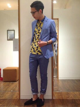 ikka HEAD OFFICE Men'sさん（メンズ・172cm）の春コーディネート
