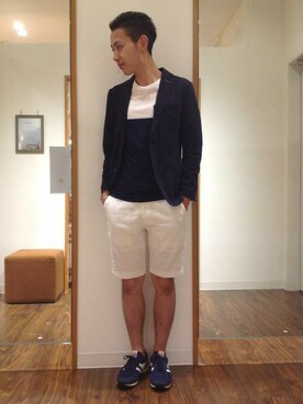 ikka HEAD OFFICE Men'sさん（メンズ・172cm）の春コーディネート