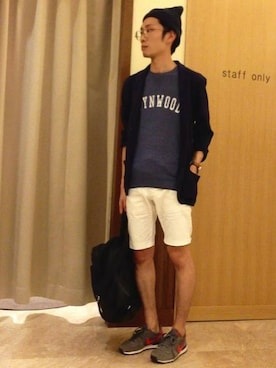 ikka HEAD OFFICE Men'sさん（メンズ・172cm）の春コーディネート