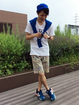 ikka HEAD OFFICE Men'sさん(メンズ・172cm)の夏コーディネート