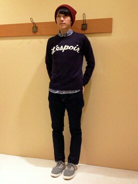 ikka HEAD OFFICE Men'sさん(メンズ・172cm)の秋コーディネート