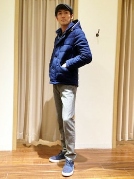 ikka HEAD OFFICE Men'sさん(メンズ・181cm)の秋コーディネート