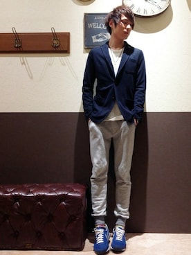 ikka HEAD OFFICE Men'sさん（メンズ・172cm）の冬コーディネート