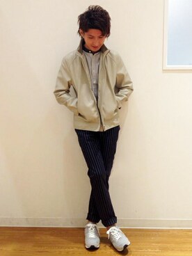 ikka HEAD OFFICE Men'sさん（メンズ・172cm）の春コーディネート