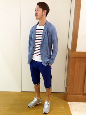 ikka HEAD OFFICE Men'sさん(メンズ・172cm)の春コーディネート