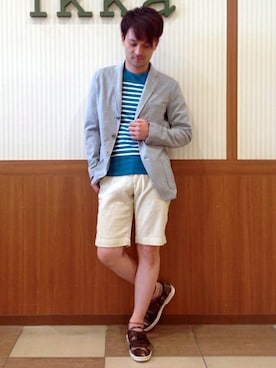 ikka HEAD OFFICE Men'sさん（メンズ・172cm）の春コーディネート
