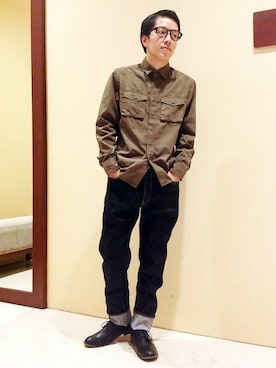 ikka HEAD OFFICE Men'sさん(メンズ・172cm)の秋コーディネート