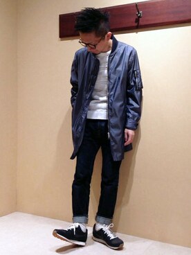 ikka HEAD OFFICE Men'sさん（メンズ・172cm）の春コーディネート