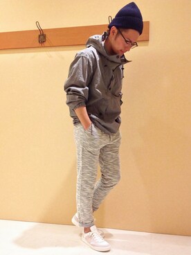 ikka HEAD OFFICE Men'sさん（メンズ・172cm）の春コーディネート