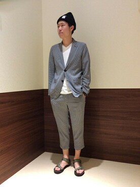 ikka HEAD OFFICE Men'sさん（メンズ・172cm）の春コーディネート