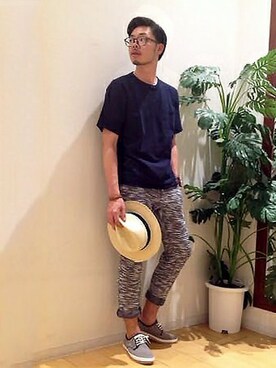 ikka HEAD OFFICE Men'sさん（メンズ・172cm）の春コーディネート