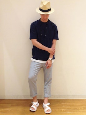ikka HEAD OFFICE Men'sさん（メンズ・172cm）の春コーディネート