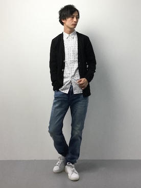 RENさん（メンズ・176cm）の冬コーディネート